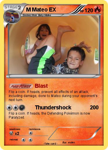 Pokemon M Mateo EX