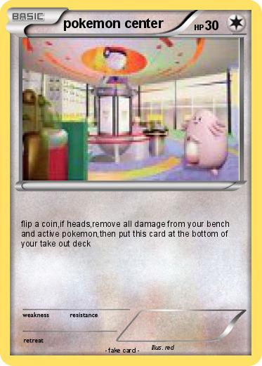 Pokemon pokemon center