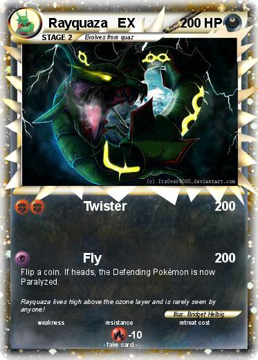 Pokemon Rayquaza   EX