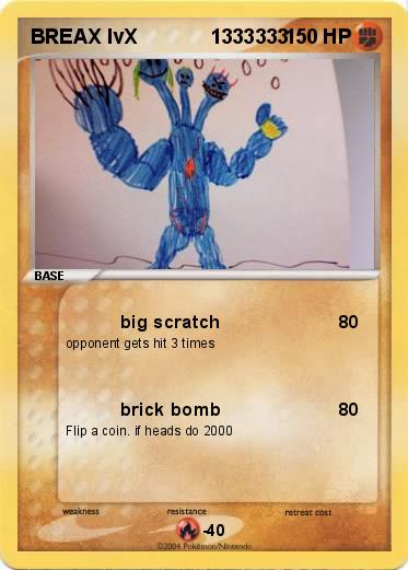 Pokemon BREAX lvX             1333333