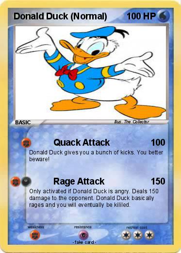 Pokemon Donald Duck (Normal)