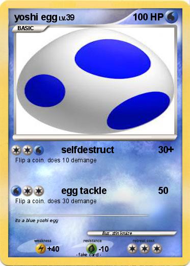 Pokemon yoshi egg
