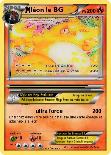 Pokemon léon le BG