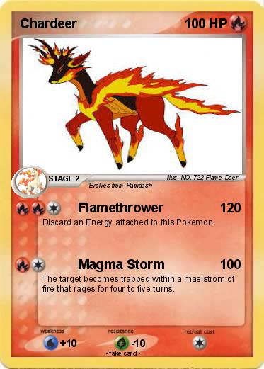 Pokemon Chardeer