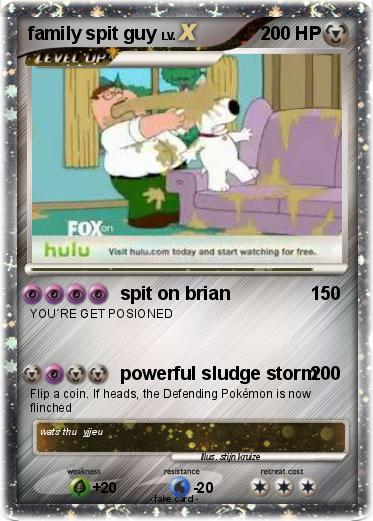 Pokemon family spit guy