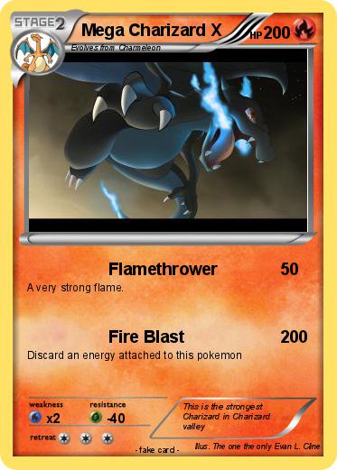 Pokemon Mega Charizard X