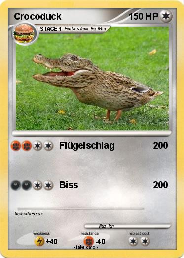 Pokemon Crocoduck