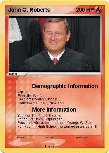 Pokemon John G. Roberts