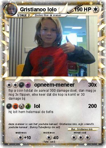 Pokemon Gristianoo lolo