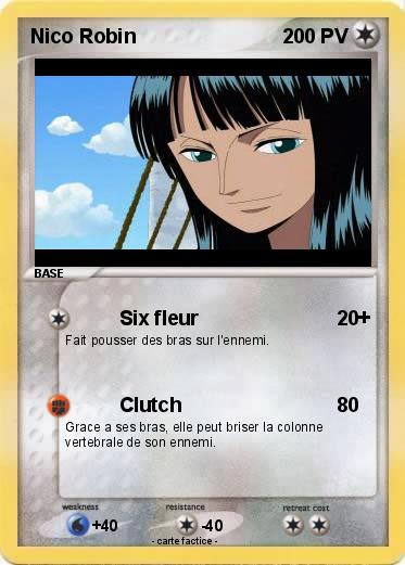 Pokemon Nico Robin