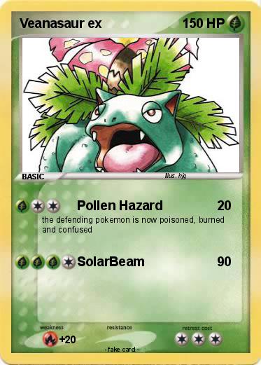 Pokemon Veanasaur ex