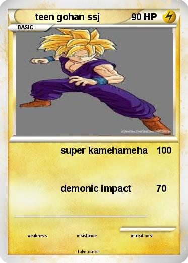 Pokemon teen gohan ssj