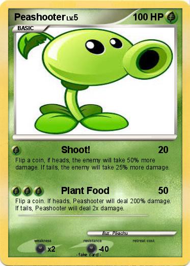 Pokemon Peashooter