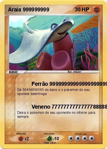 Pokemon Araia 999999999