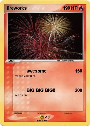Pokemon fireworks