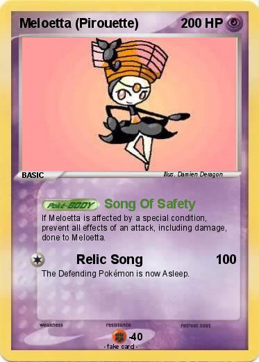 Pokemon Meloetta (Pirouette)