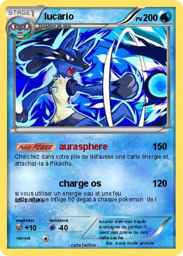 Pokemon lucario