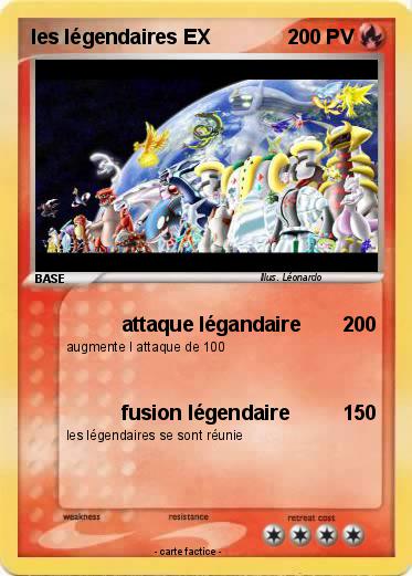 Pokemon les légendaires EX