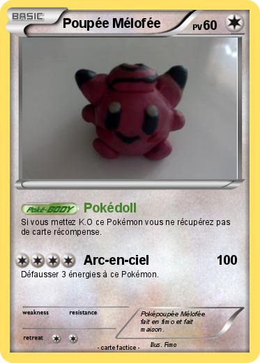 Pokemon Poupée Mélofée