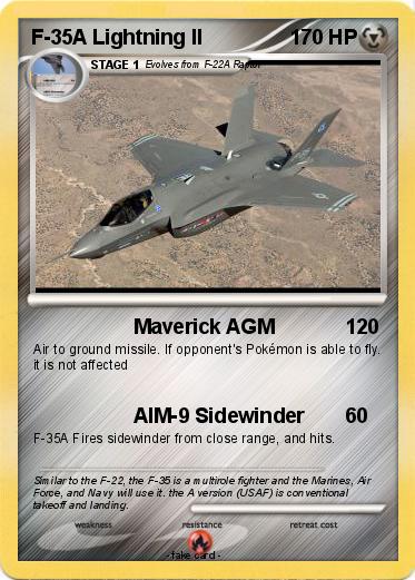 Pokemon F-35A Lightning II