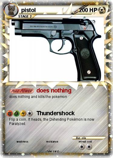 Pokemon pistol