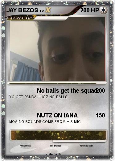 Pokemon JAY BEZOS