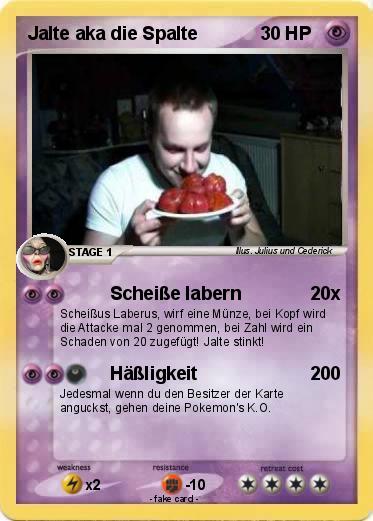 Pokemon Jalte aka die Spalte