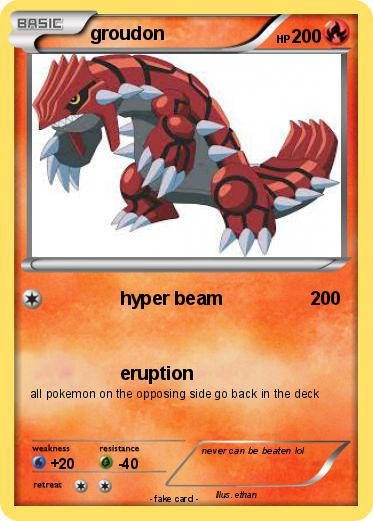 Pokemon groudon