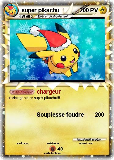 Pokemon super pikachu