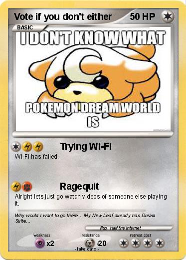 Pokemon Vote if you don't either