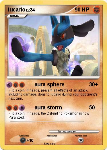 Pokemon lucario