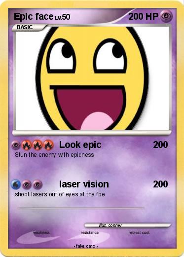 Pokemon Epic face