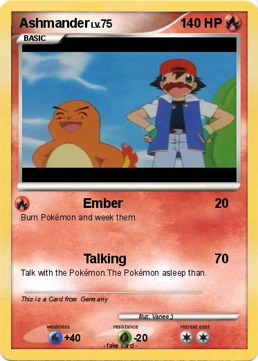 Pokemon Ashmander