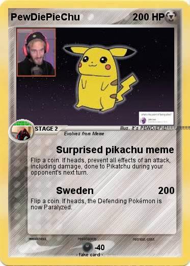 Pokemon PewDiePieChu