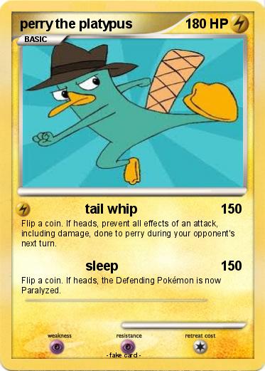 Pokemon perry the platypus