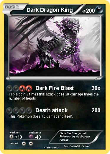 Pokemon Dark Dragon King