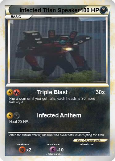 Pokemon Infected Titan Speaker