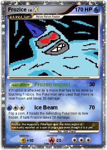 Pokemon Frozice