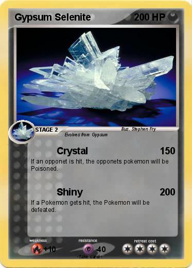 Pokemon Gypsum Selenite