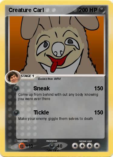 Pokemon Creature Carl