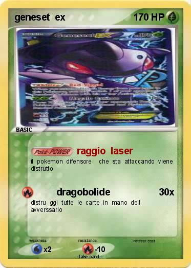 Pokemon geneset  ex