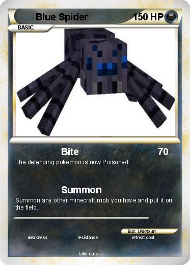 Pokemon Blue Spider