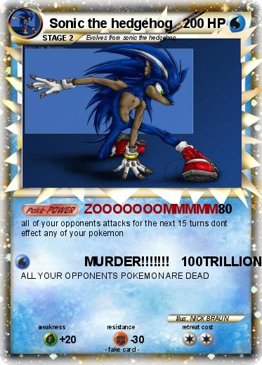 Pokemon Sonic the hedgehog
