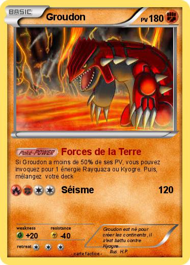 Pokemon Groudon