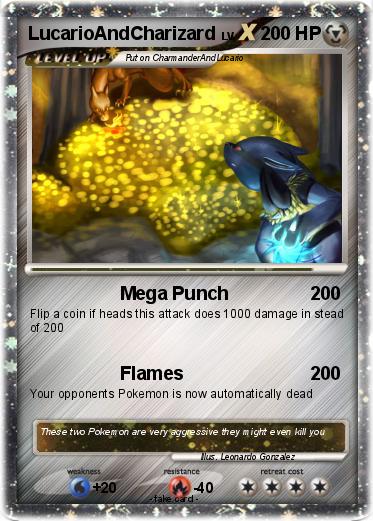 Pokemon LucarioAndCharizard