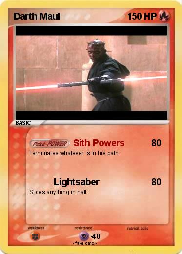 Pokemon Darth Maul