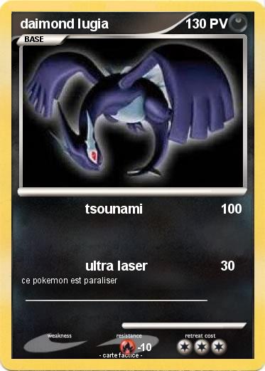 Pokemon daimond lugia