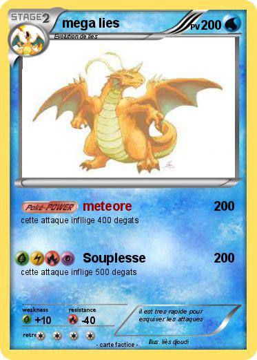 Pokemon mega lies