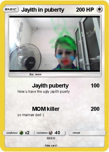 Pokemon Jayith in puberty