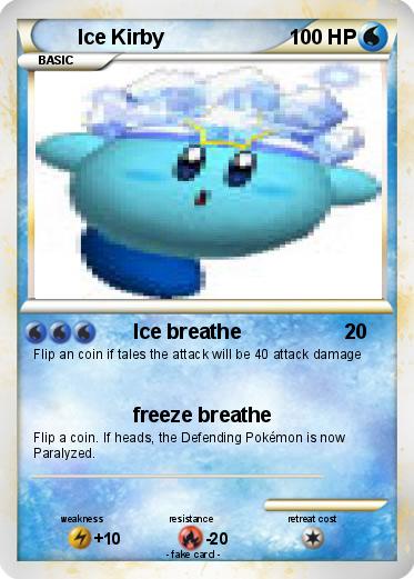 Pokemon Ice Kirby